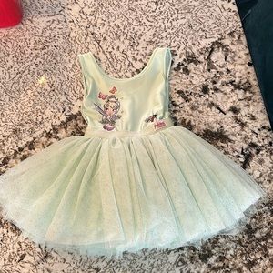 Disney Animators collection Tinkerbelle leotard and tutu costume. Kid size 4.